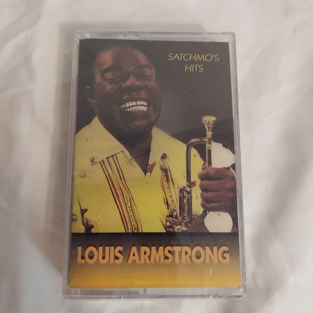 Louis Armstrong Satchmo's Hits Cassette Tape 1993 Jeepers Creepers Saints Go